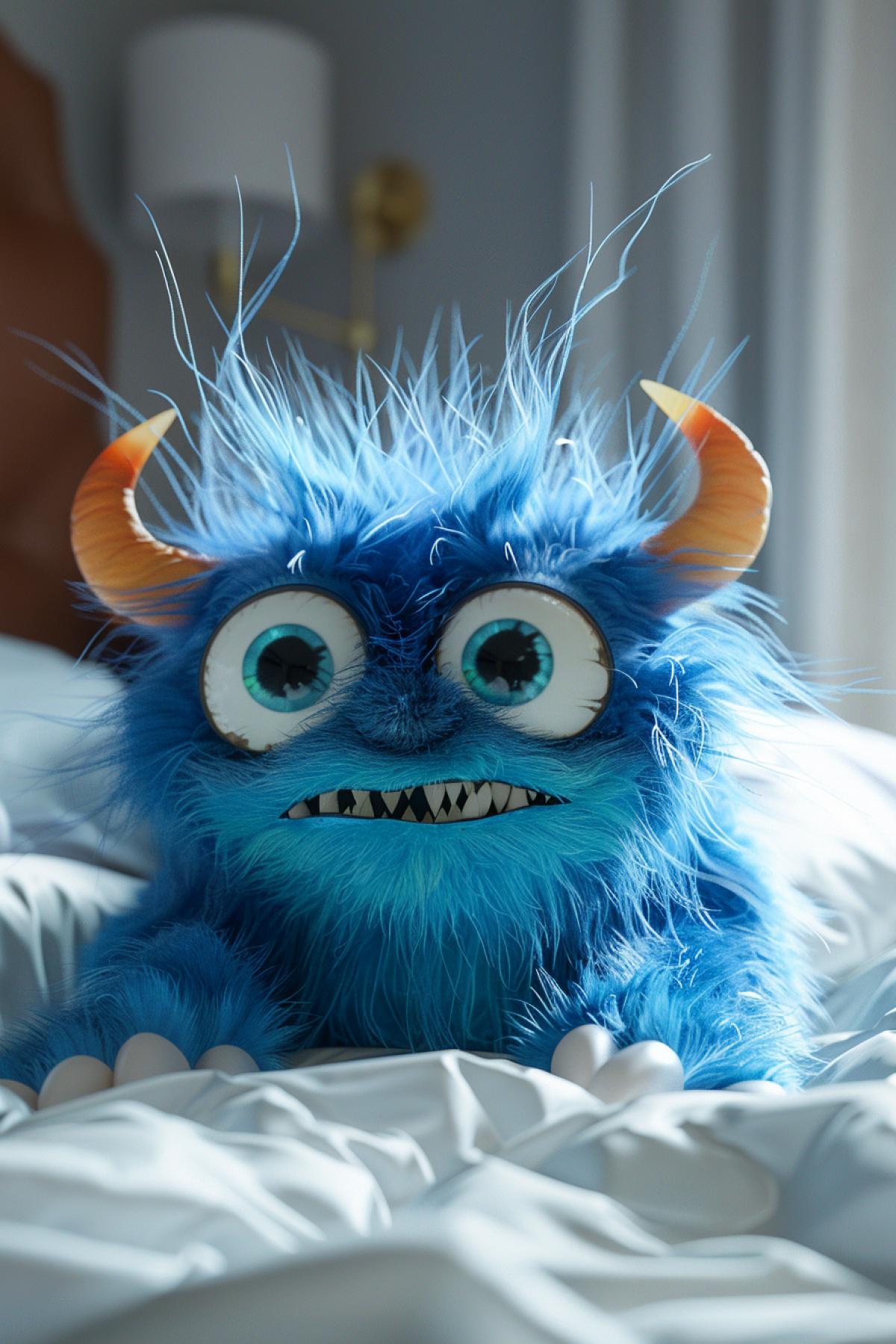 A scary monster living under the bed.