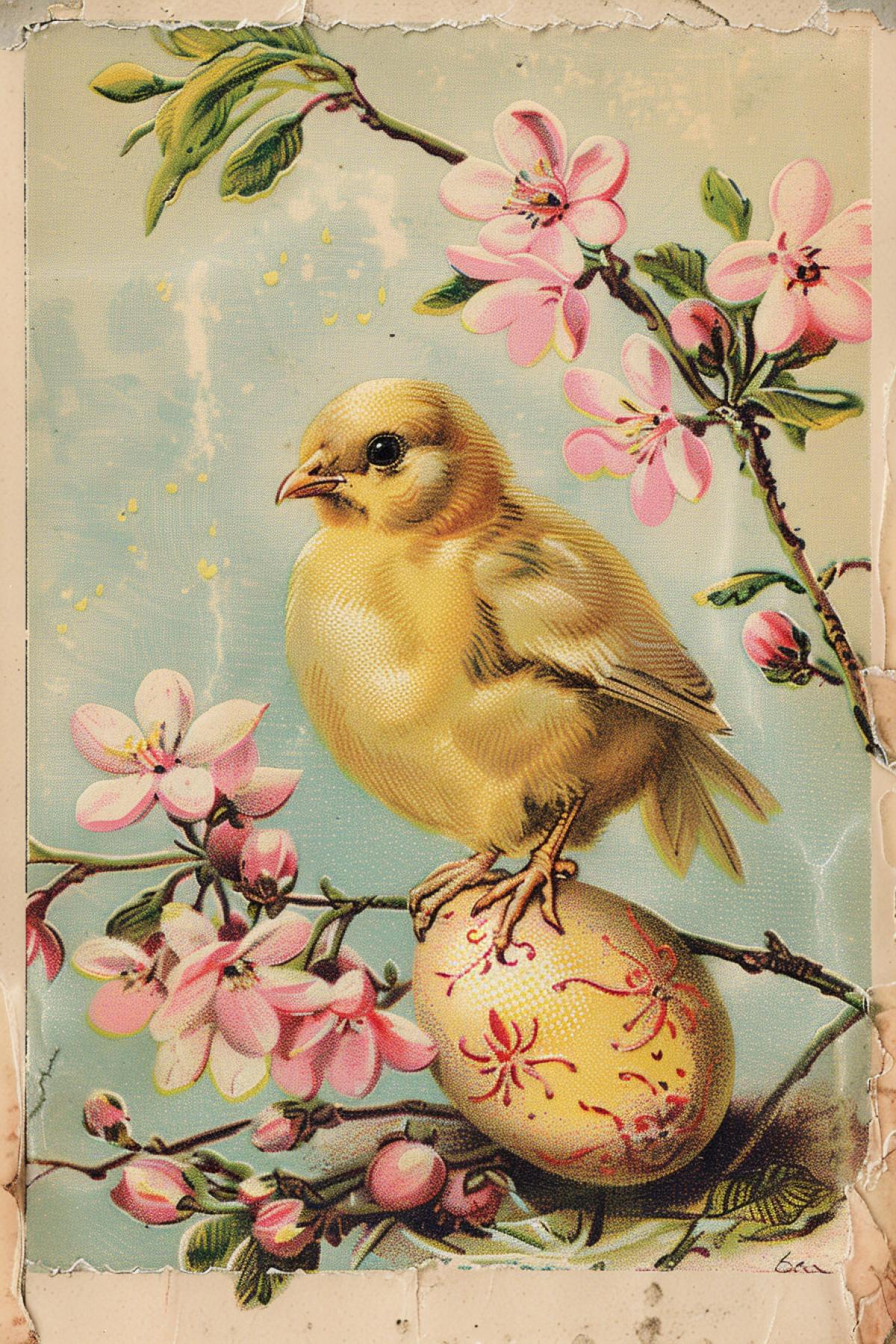 Vintage Easter card