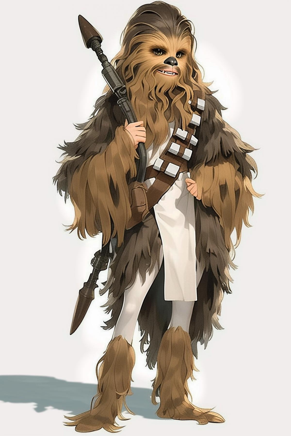 Wookiee girl, daughter of Chewbacca