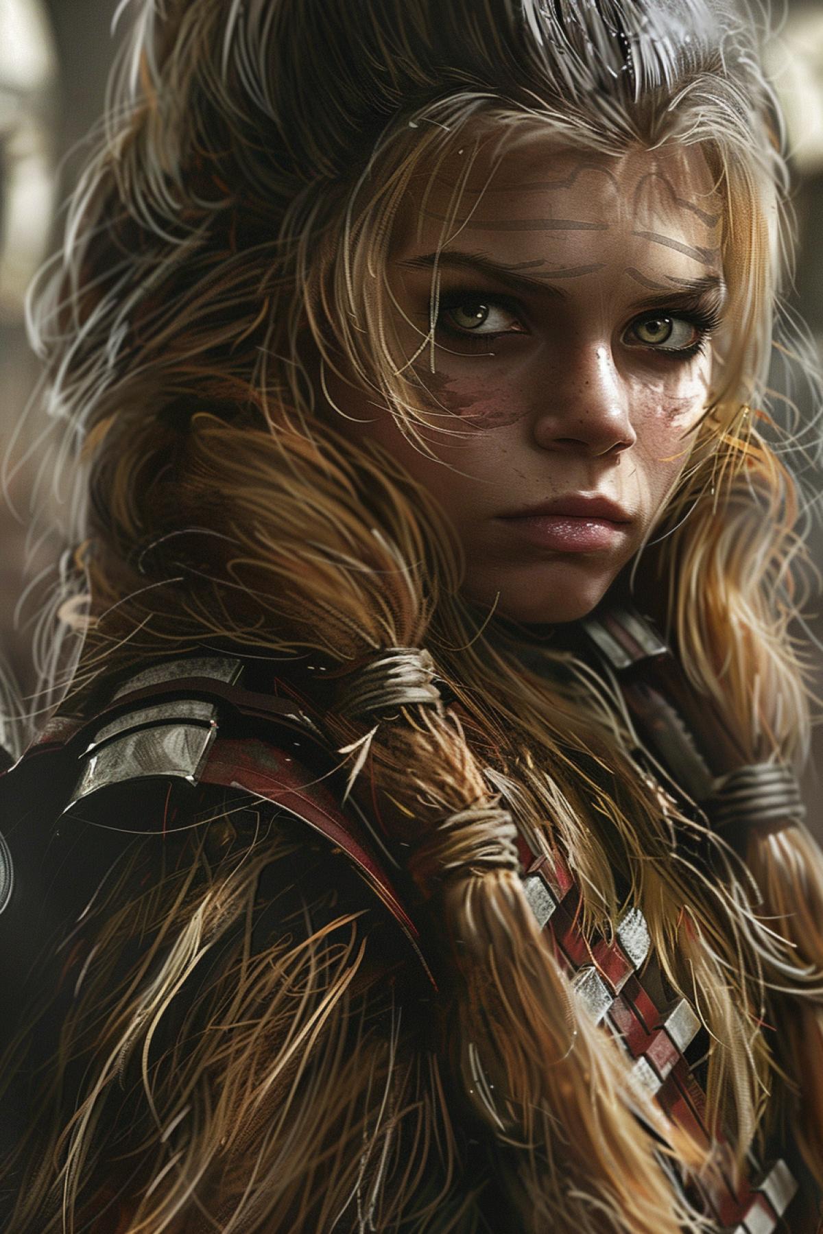 Wookiee girl, daughter of Chewbacca