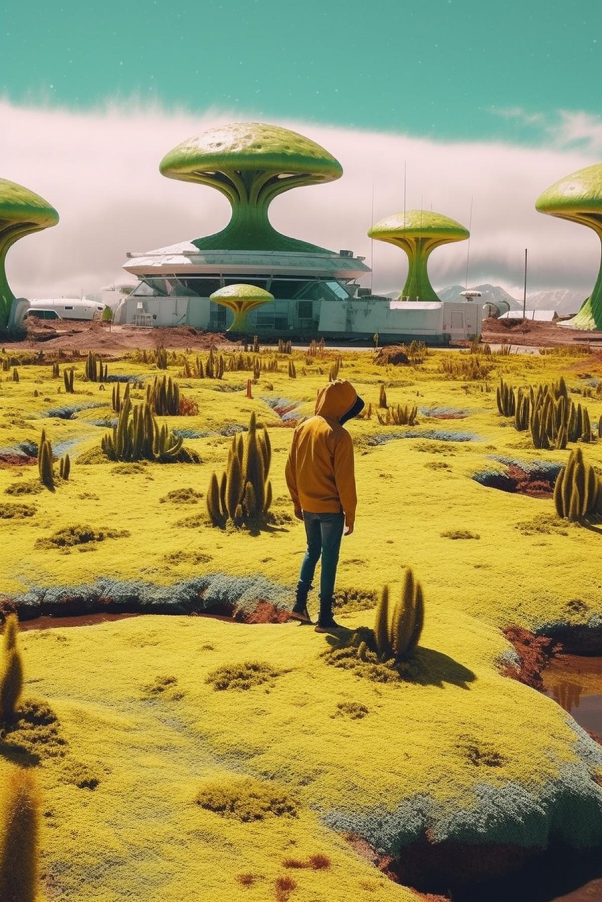 Alien spaces 😛