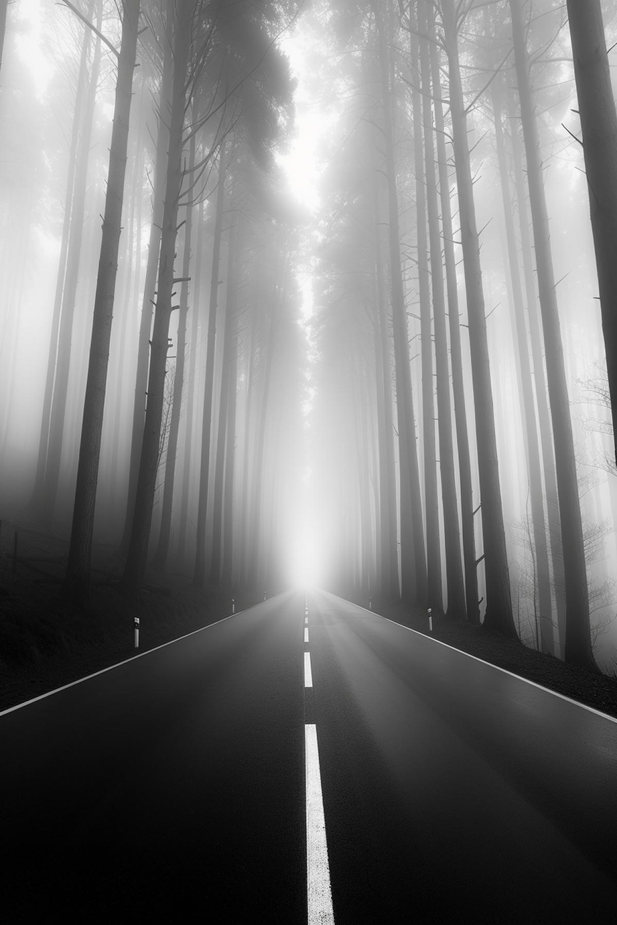 Romantic inspirational road to hell