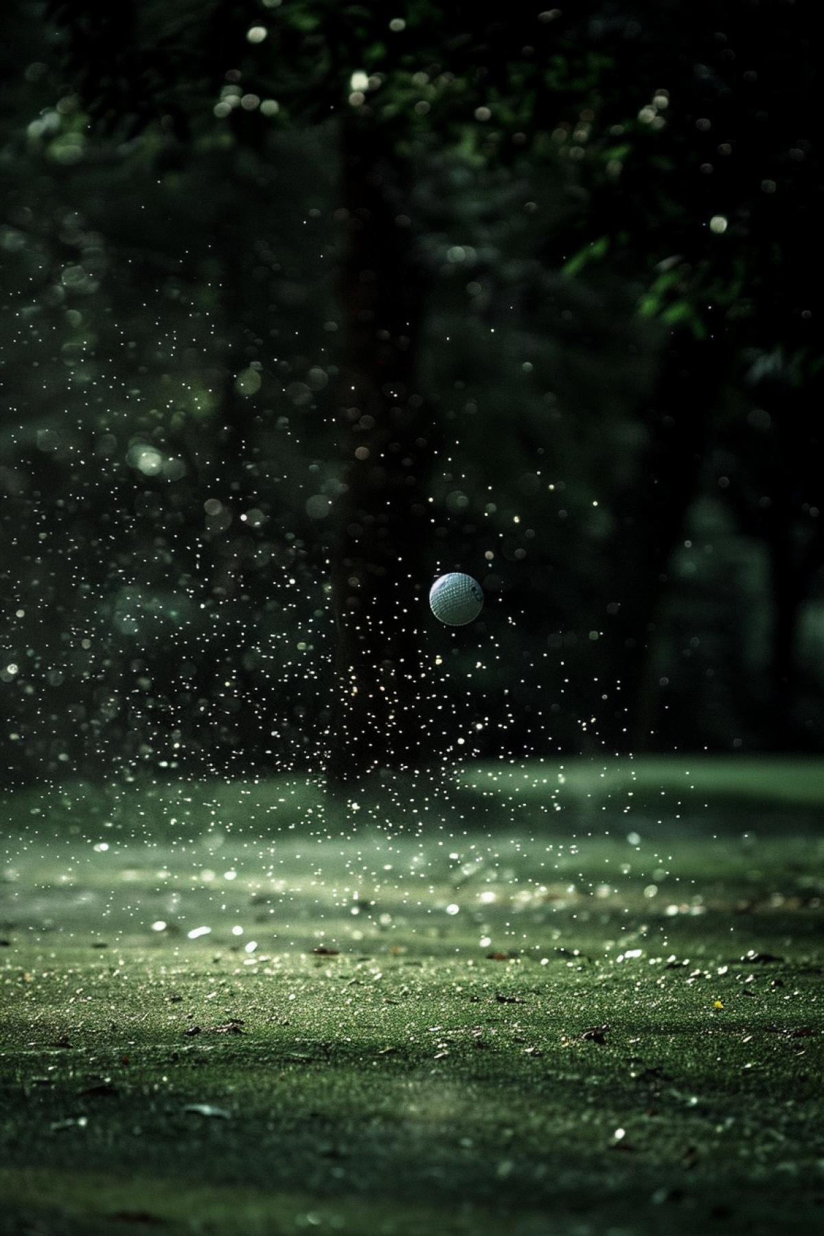 Golf, field, parallel world, fairy-tale world, flickering, good photo quality,