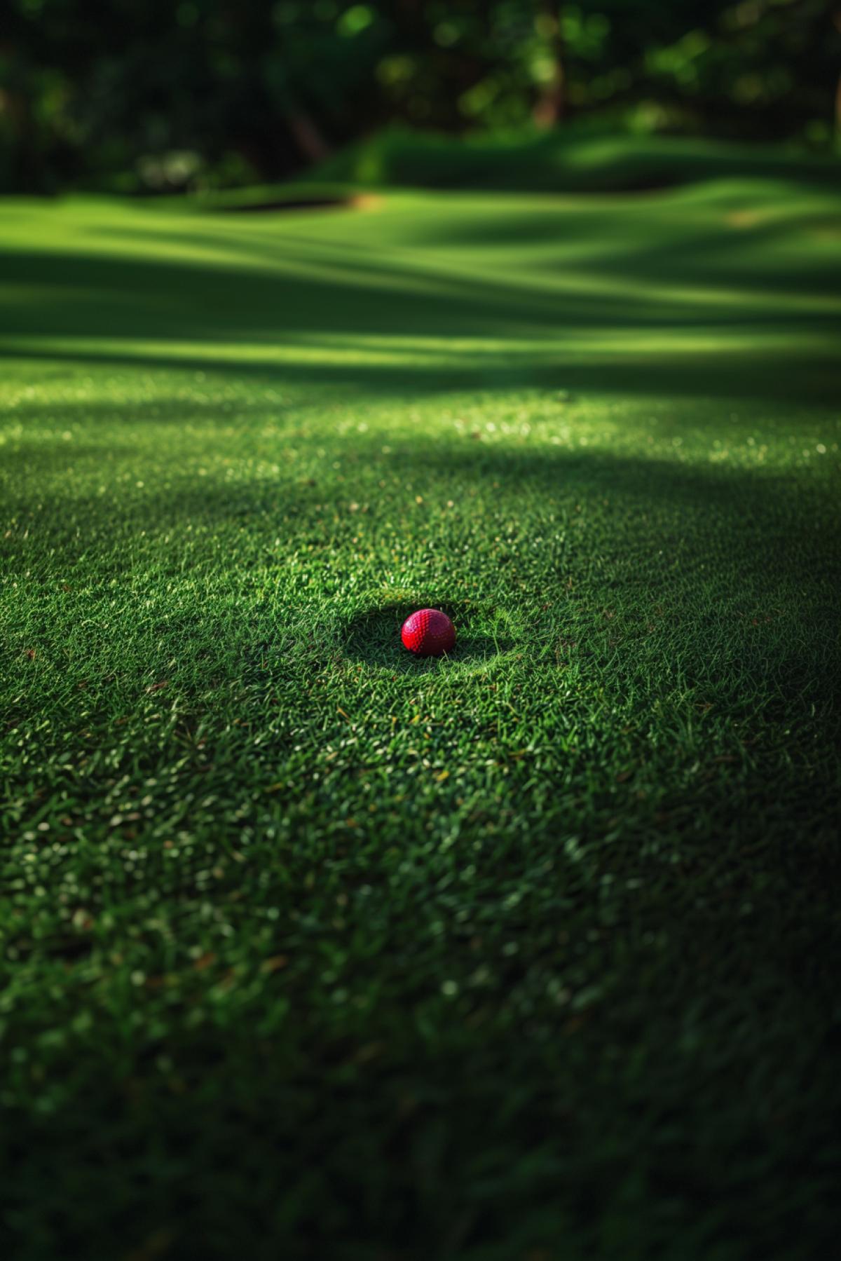 World of golf, playing golf, golf, time distortion, gloss, maximalism