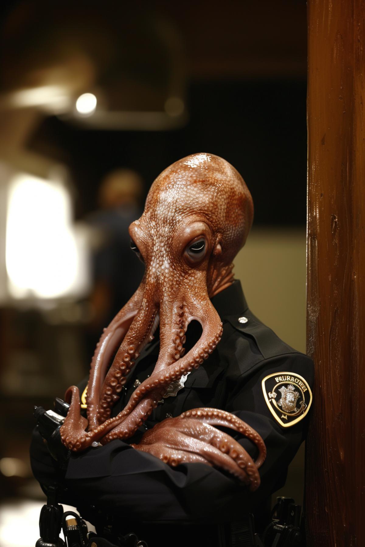 Octopus Policeman