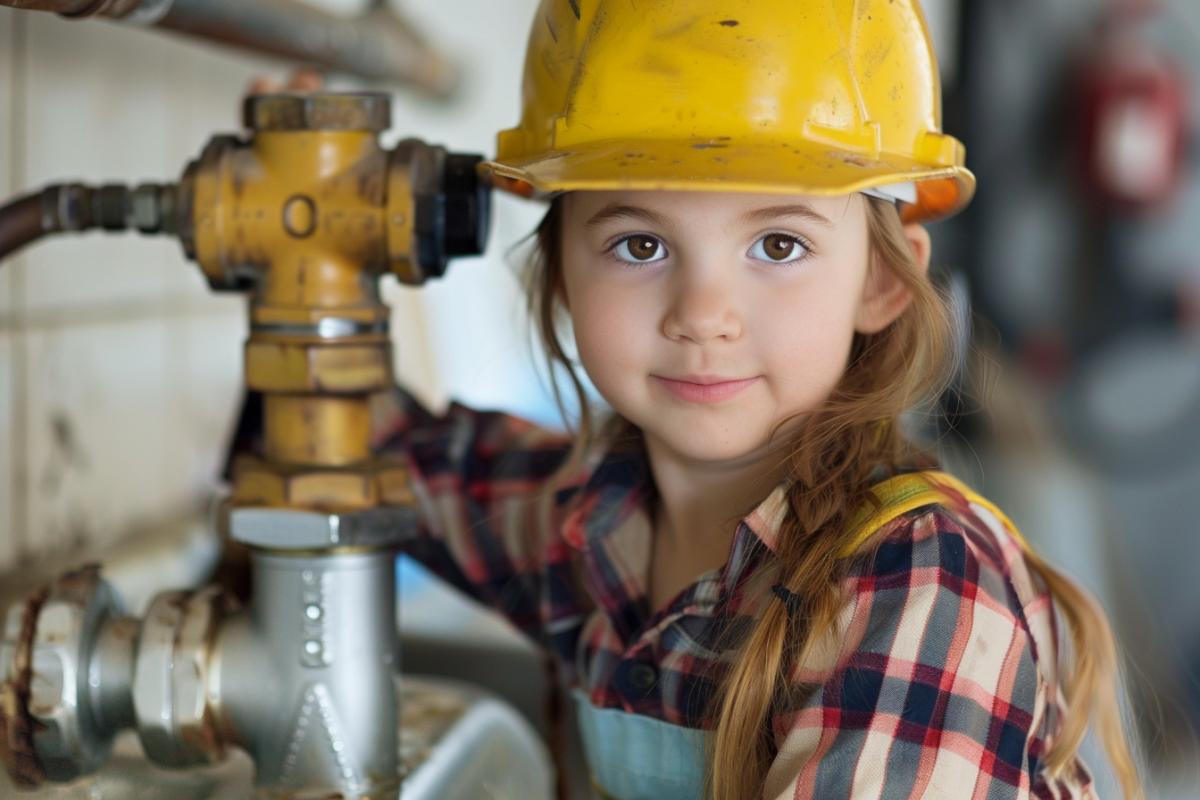 Child plumber
