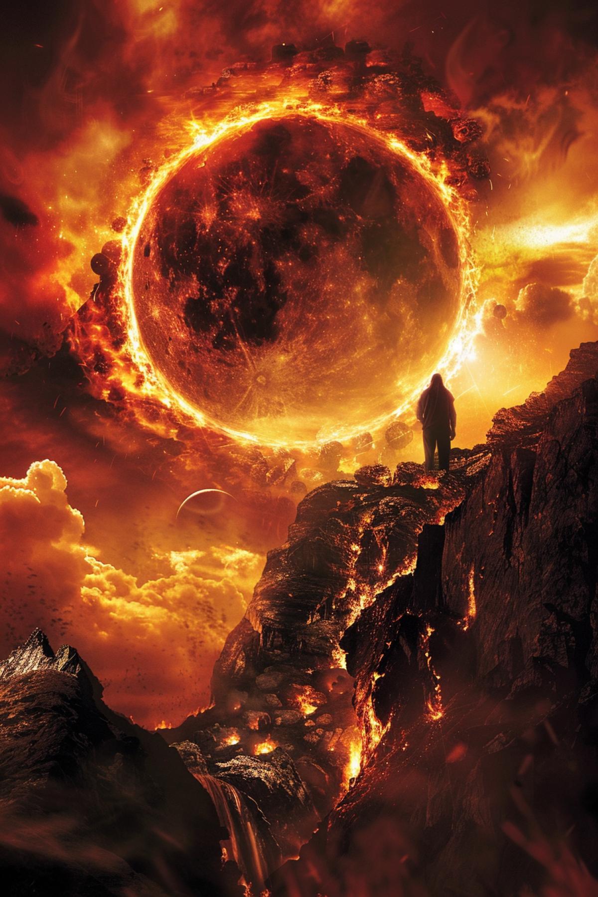 Hell and heaven are in heaven, say the bigots. . I looked into myself and became convinced of the lie: . Hell and heaven are not circles in the palace of the universe, . Hell and heaven are two halves of the soul.