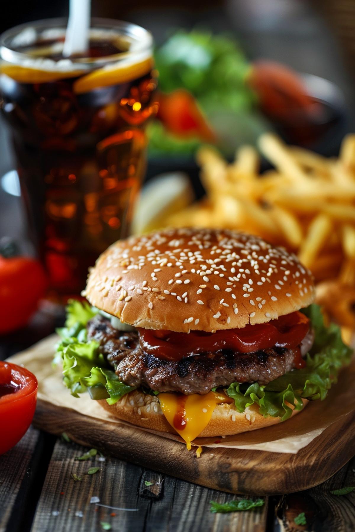 Fast food advertising
