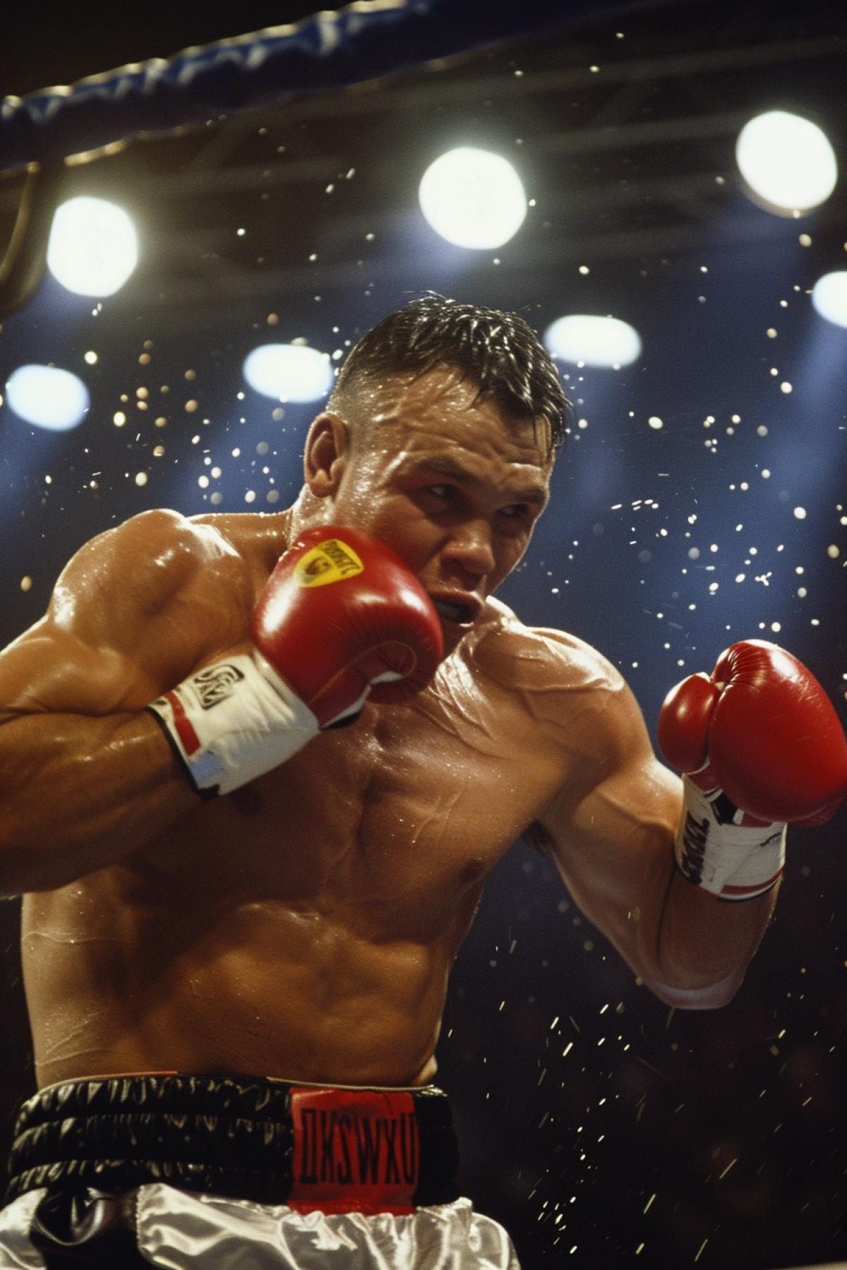 Kostya Tszyu in the ring in battle