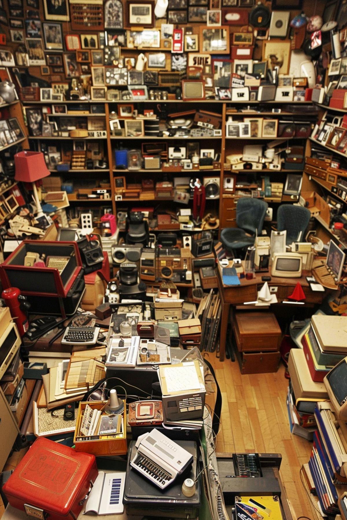 Creative clutter