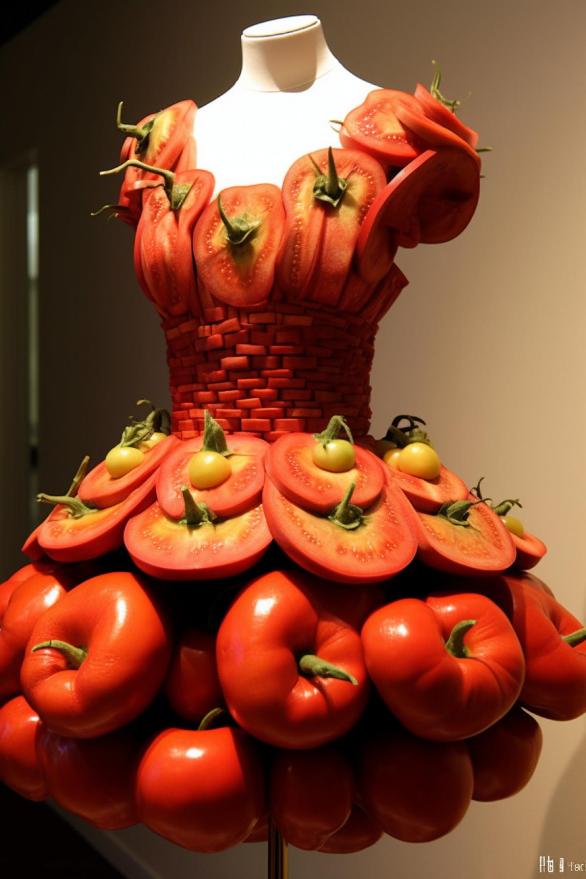 Tomato dress