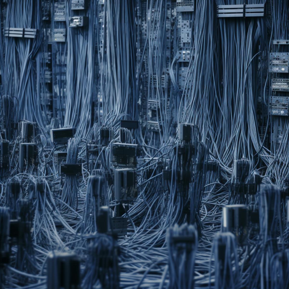 digital storm in the ocean of information