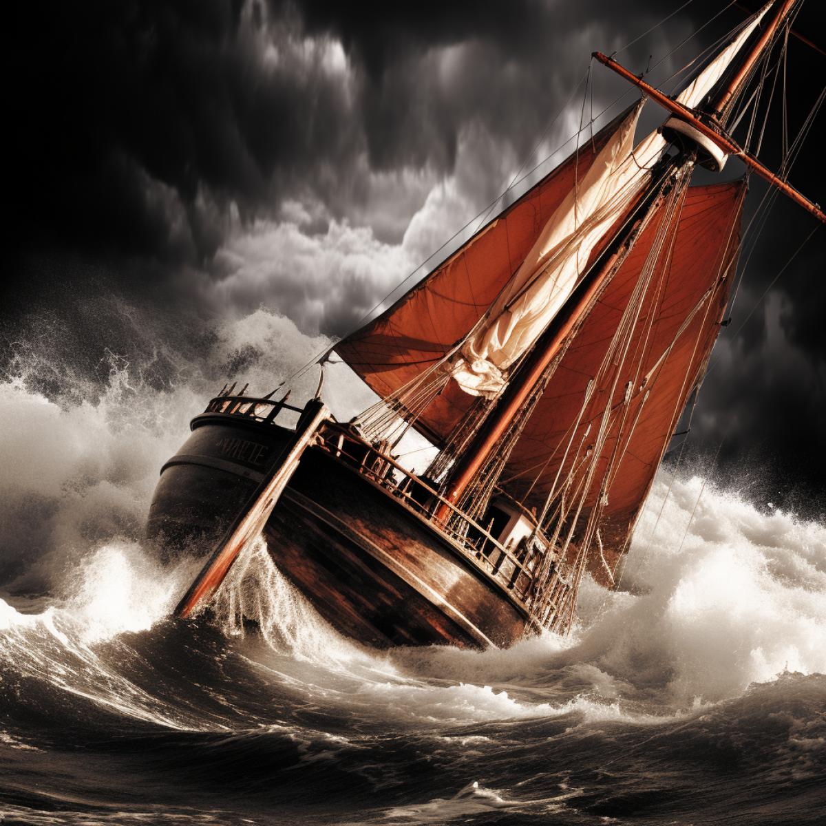 digital storm in the ocean of information