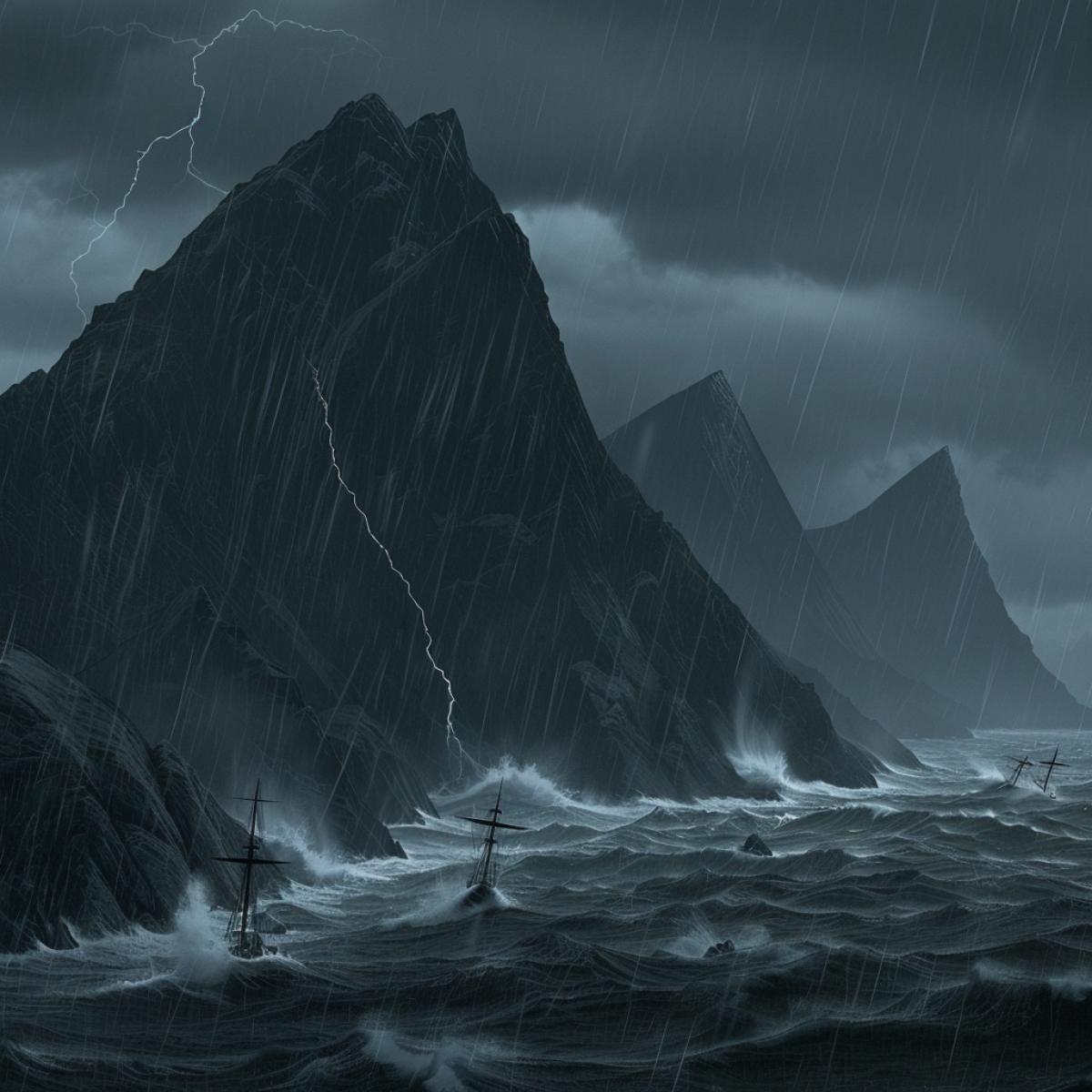 digital storm in the ocean of information