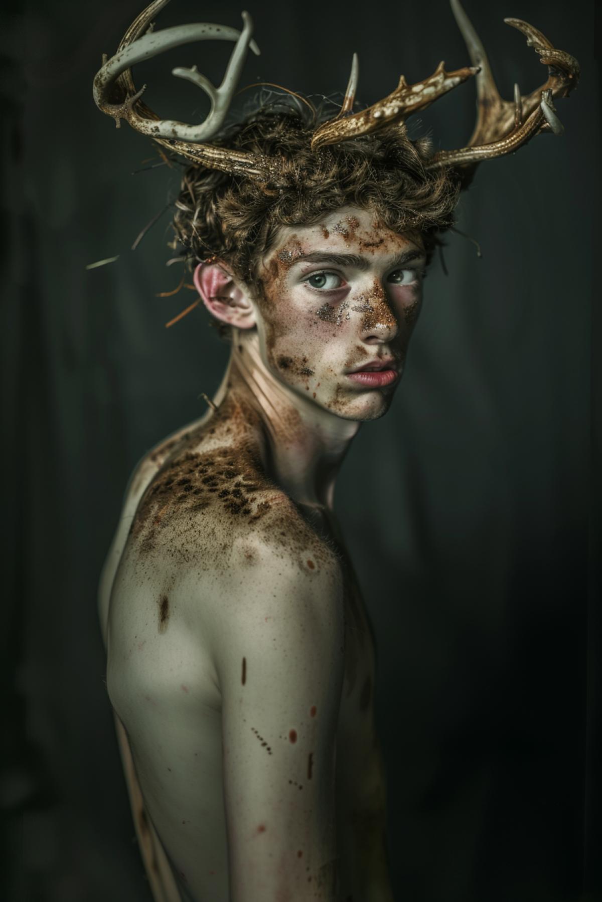 A young man born of a deer