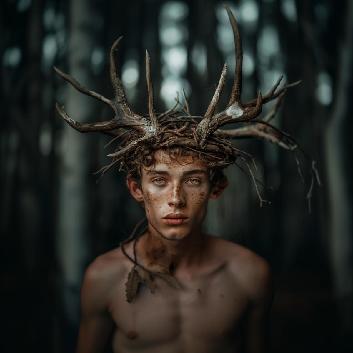 A young man born of a deer