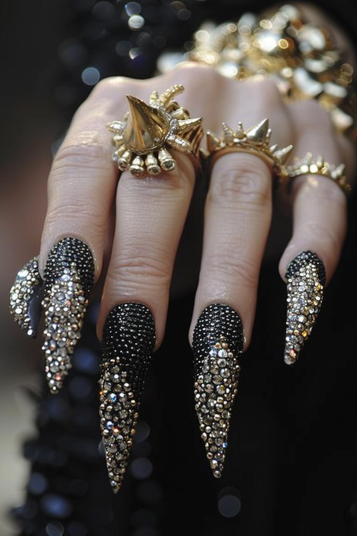 Manicure in mad max style