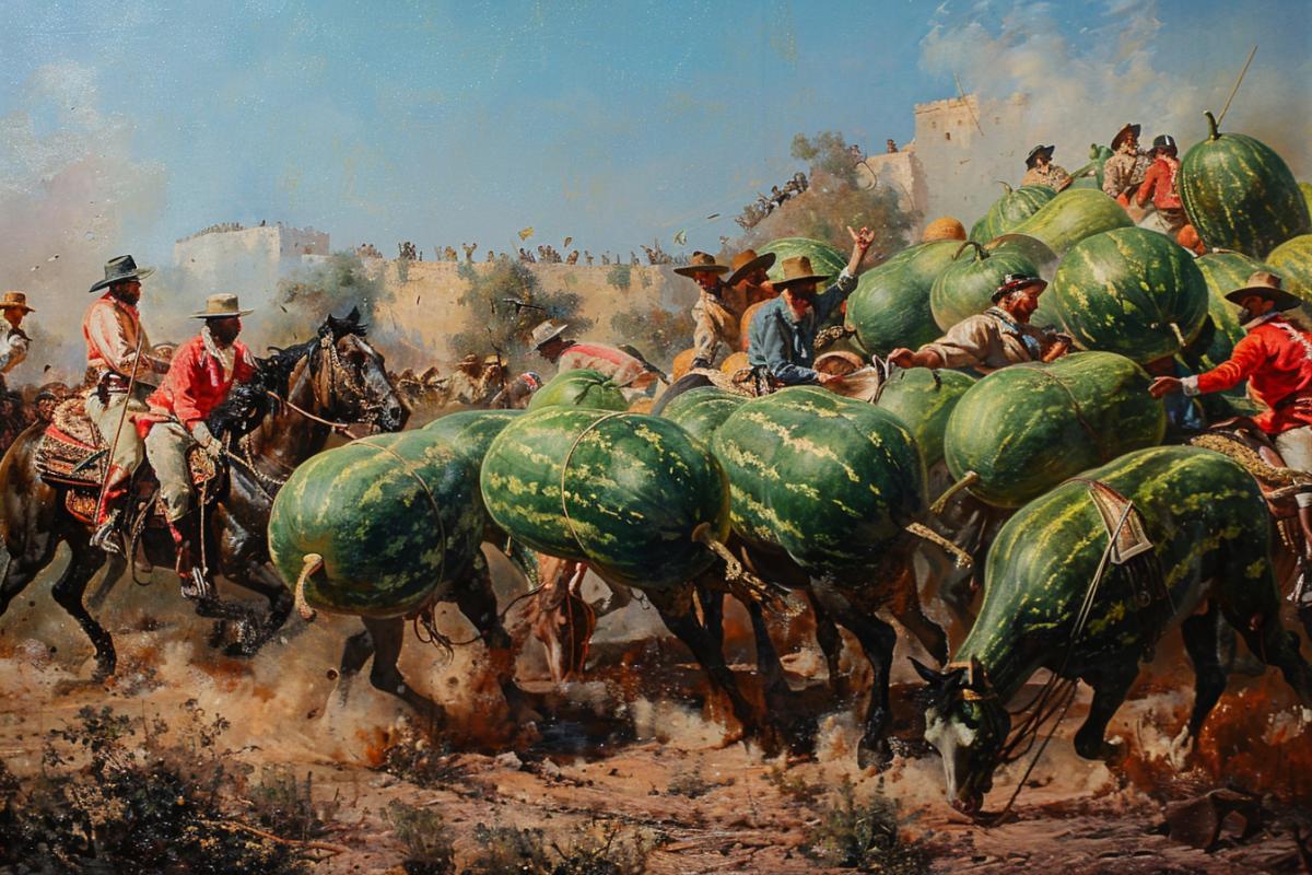 The kingdom as the power of watermelons and their subjects people