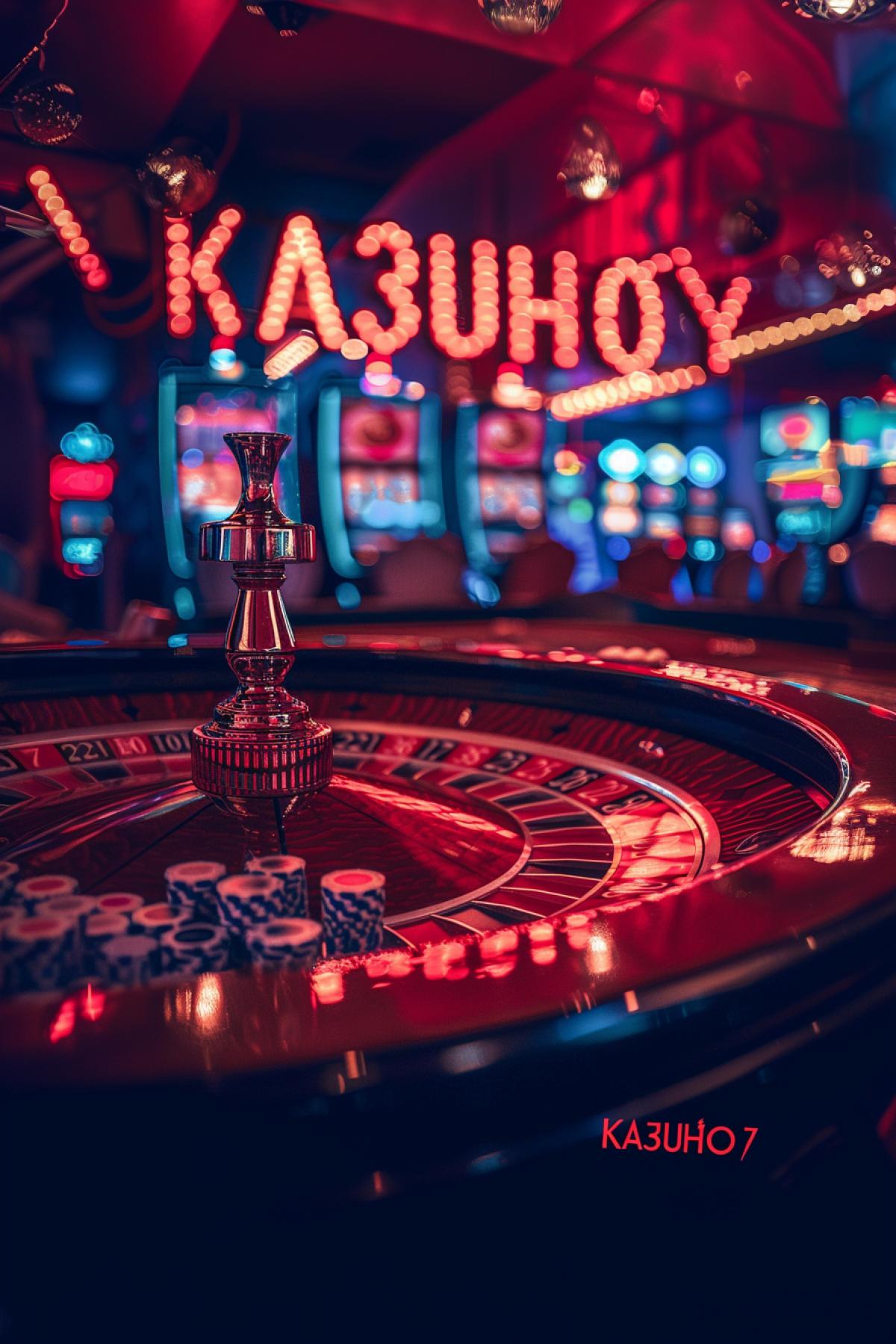Casino, advertising, mysticism, game, enjoyment, happiness, surprise, the inscription on the advertising poster \"KA3UHO\"