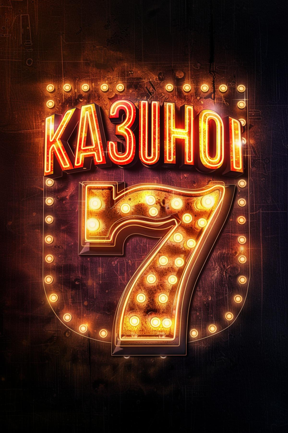 Casino, advertising, mysticism, game, enjoyment, happiness, surprise, the inscription on the advertising poster \"KA3UHO\"