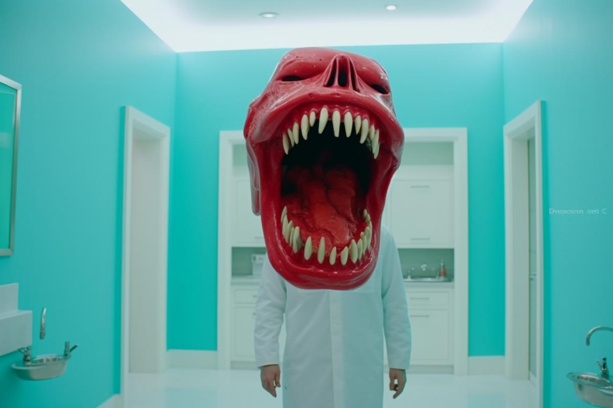 Horrible hallucinations of a butcher dentist