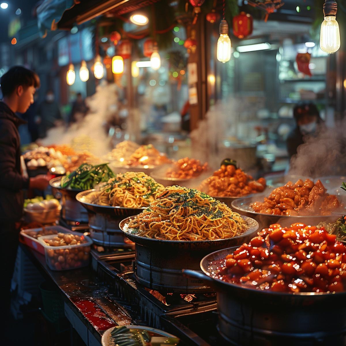 Chinese cuisine is all about noodles, golden caramelized meat, plump steamed dumplings, juicy vegetables and a fantastic mix of unusual flavors.. In any region of China, look for restaurants or cafes labeled huǒ guō or yuān yāng guō. Or approach street vendors with an impressively sized metal pan floating next to them, and dozens of plates of snacks placed on the counter. Hotpot is Chinese food that you assemble yourself. Noodles, meat or vegetables, mushrooms, pickles, rice, eggs, tofu, sauces, spices choose any product. They will prepare them for you. If you order hot pot at a restaurant, they will bring you a boiling pot into which you can place the ingredients one at a time and assemble the food yourself. This is an interesting experience, we recommend you try it. It is convenient to order 1 hot pot per group.