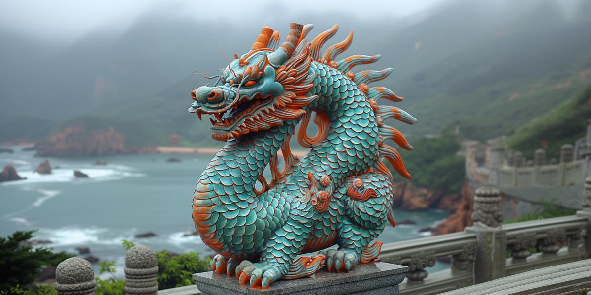 Chinese culture also has its own symbol the Dragon.. Who are they Chinese dragons? And why did they become a symbol of the Celestial Empire? Chinese dragons are one of the most amazing and interesting creatures in world mythology. . Long, as the Chinese call their main mythical character, resembles a fusion of features of various animals. According to the descriptions, he has a camels head, deer antlers, demon eyes, carp scales (there should be exactly 81 or 117 scales), eagle claws, tiger paws and cow ears.. Agree, the description comes out quite creepy some kind of monster, by God. But in fact, the Chinese dragon is a creature with a unique beauty, as its numerous images prove to us. By the way, a special distinctive feature of Chinese dragons is a bump on their head, thanks to which they are able to fly without wings. True, it can rarely be seen in images.