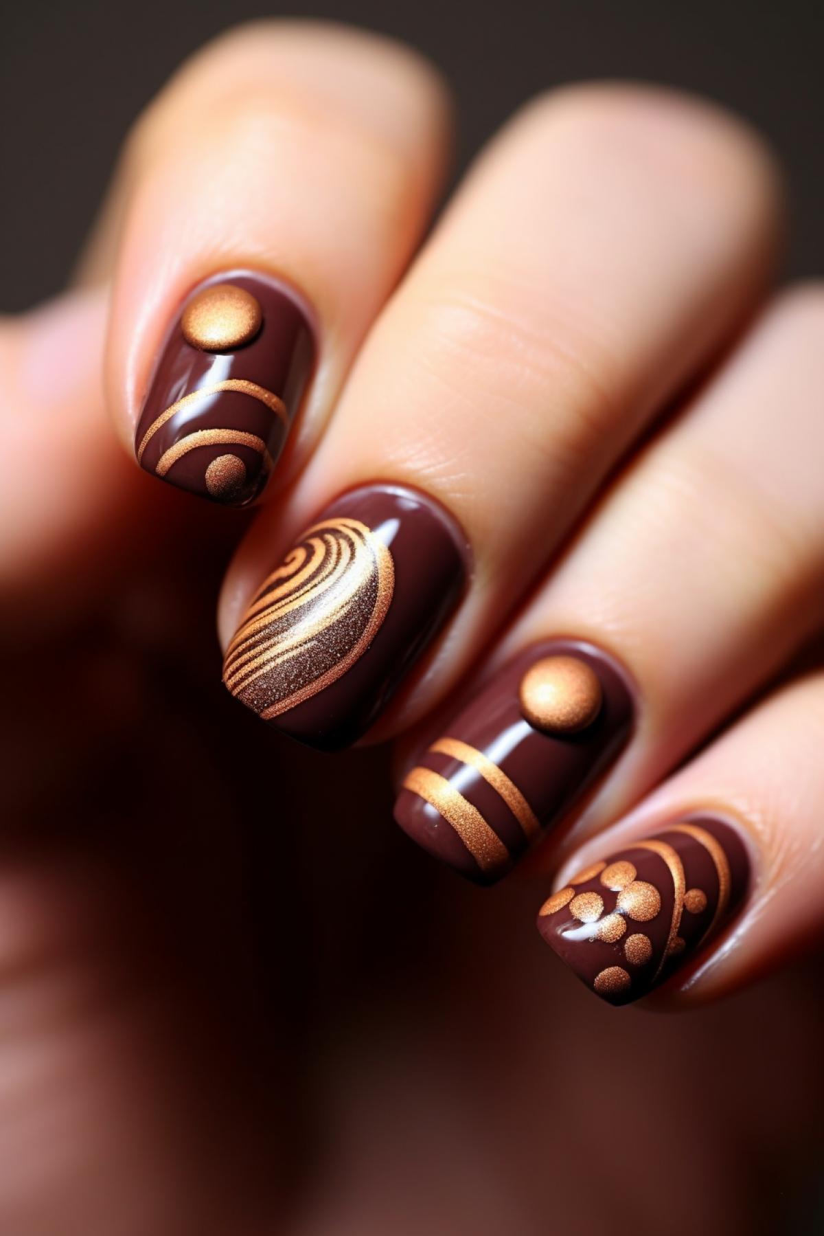 Chocolate nails