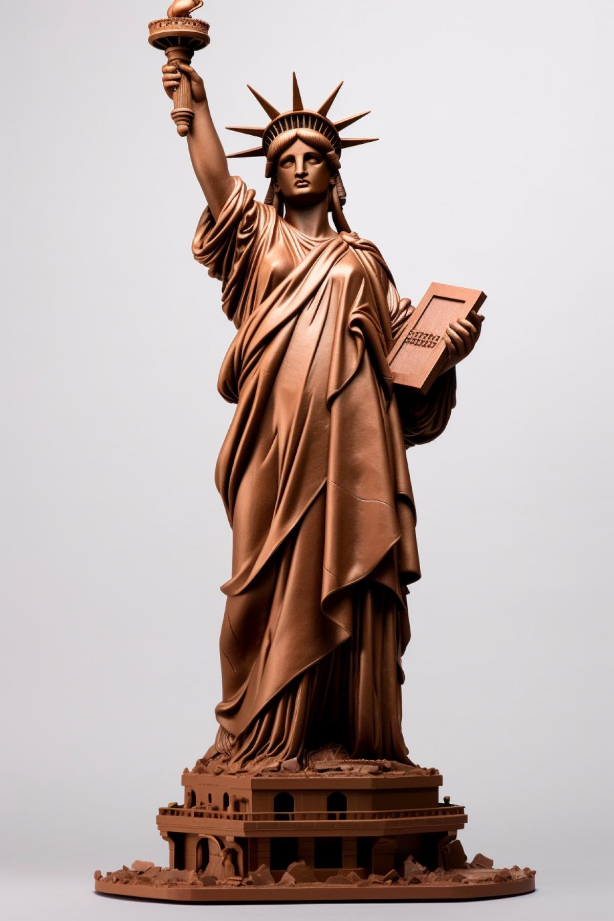 Chocolate Statue of Liberty