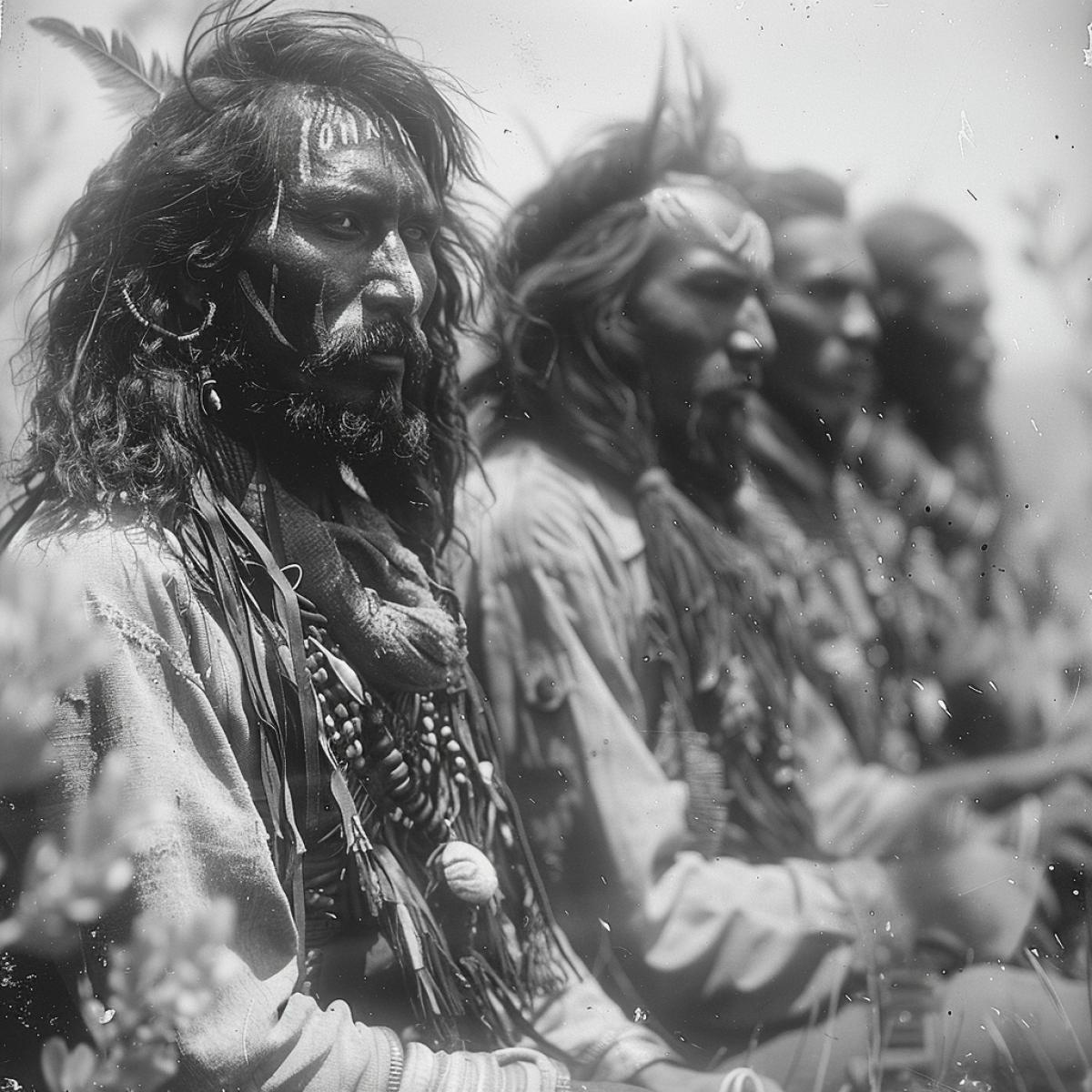 Wild West, Conyon, Apaches ambushed the palefaces