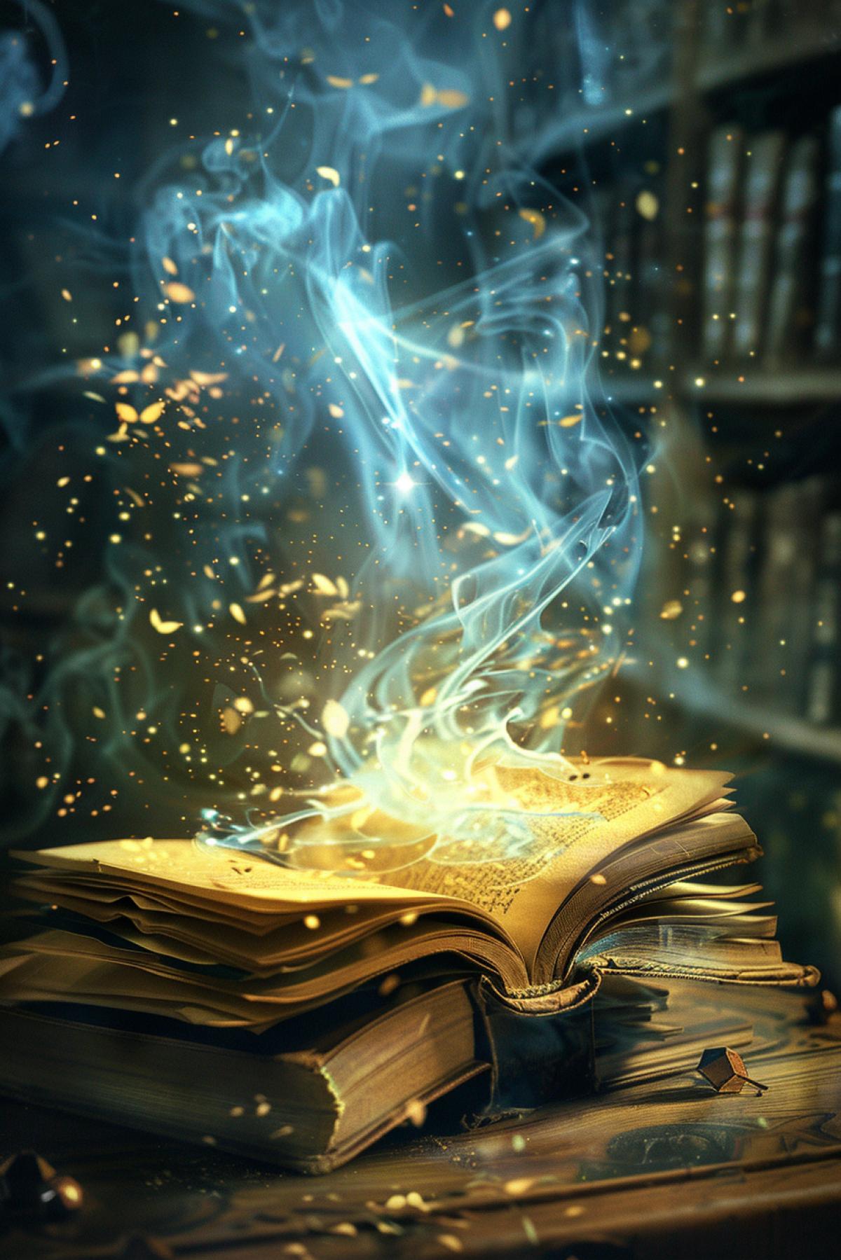 School of magic, magic, esotericism, philosophy, flicker, realistic image, photoshop