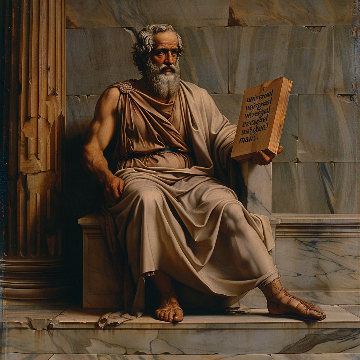Aristotle, a Greek philosopher and polymath of the classical period in Ancient Greece, is a prime example of the \"universal man\".