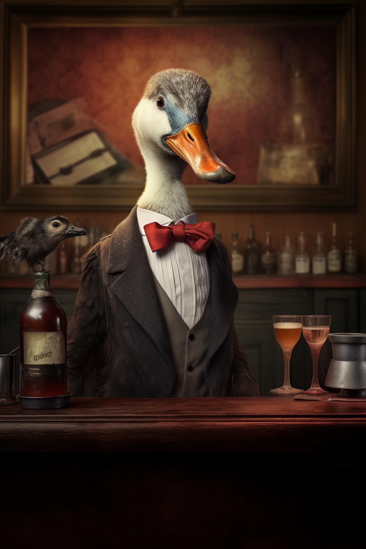 Goose bartender