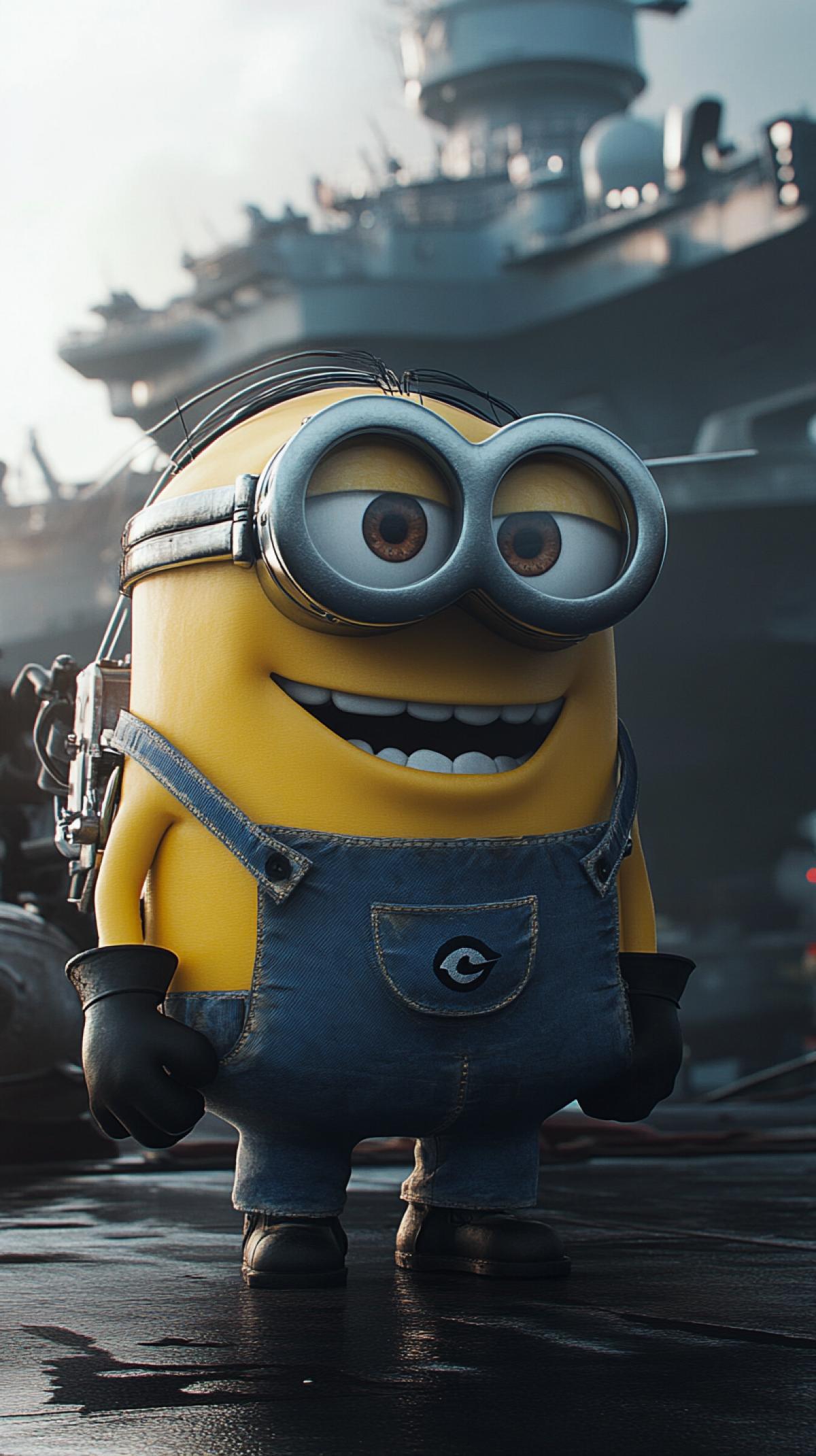 Minion controls a frigate