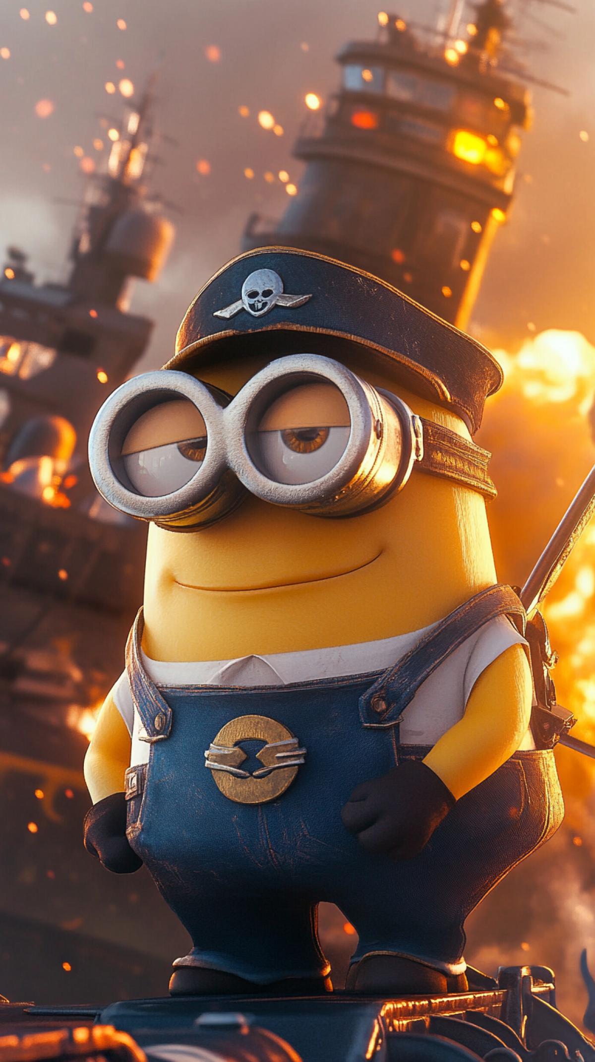 Minion controls a frigate
