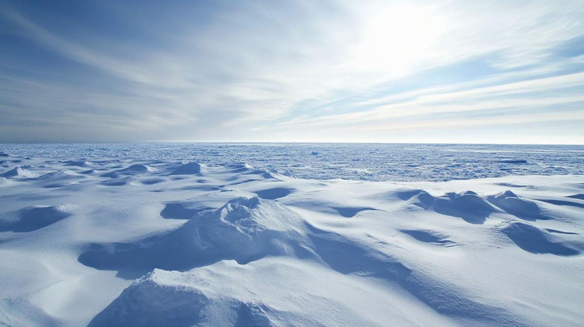 The vast expanses of the Arctic