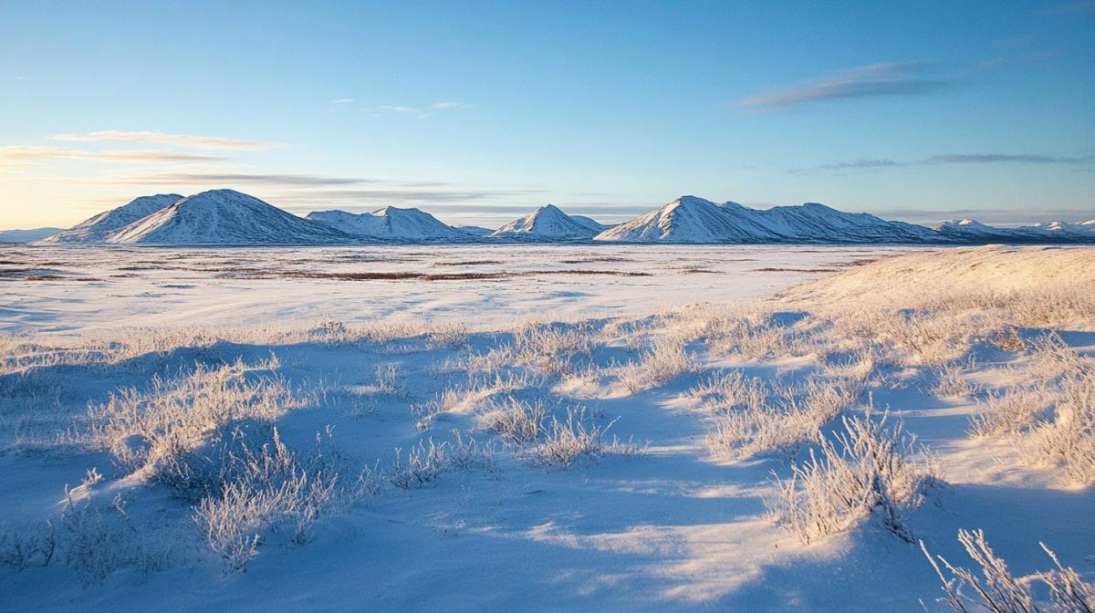 The vast expanses of the Arctic