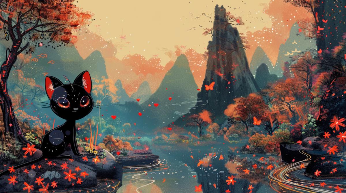 Оfantasy landscape, a feast for trolls, surreal minimalism, victo ngai, michael deforge, mark rothko, UHD, canvas amazing com4k chaos 20 style raw stylize 500