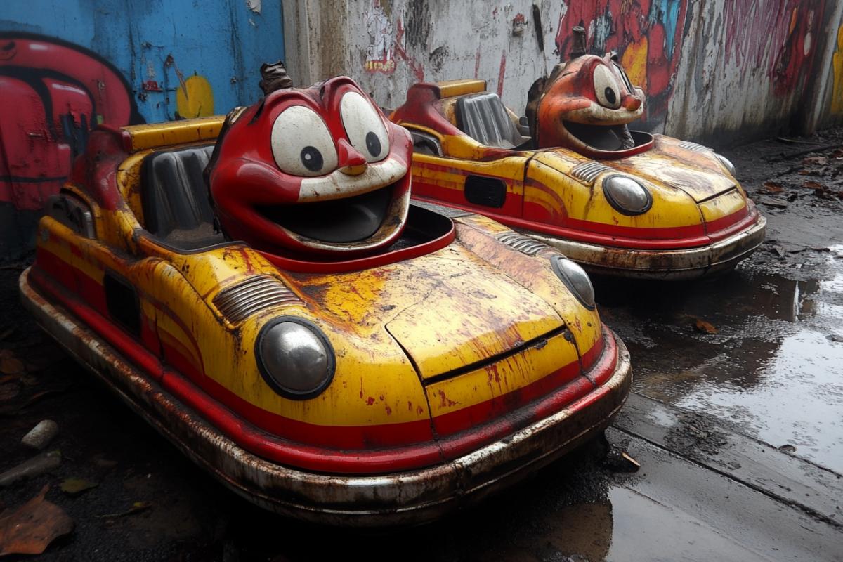Abandoned attractions in the swamp