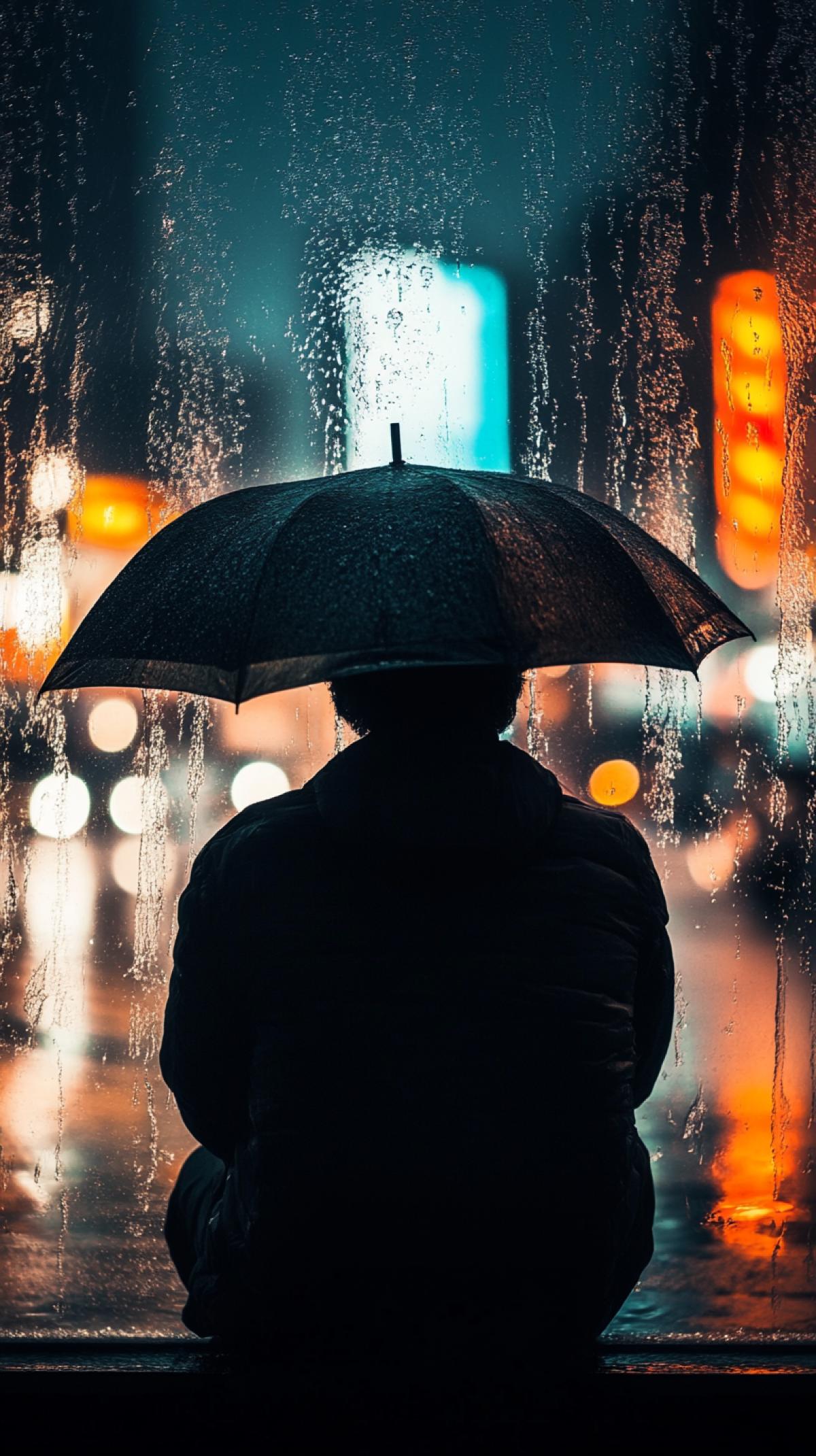 Loneliness, separation, silence, rain, hope