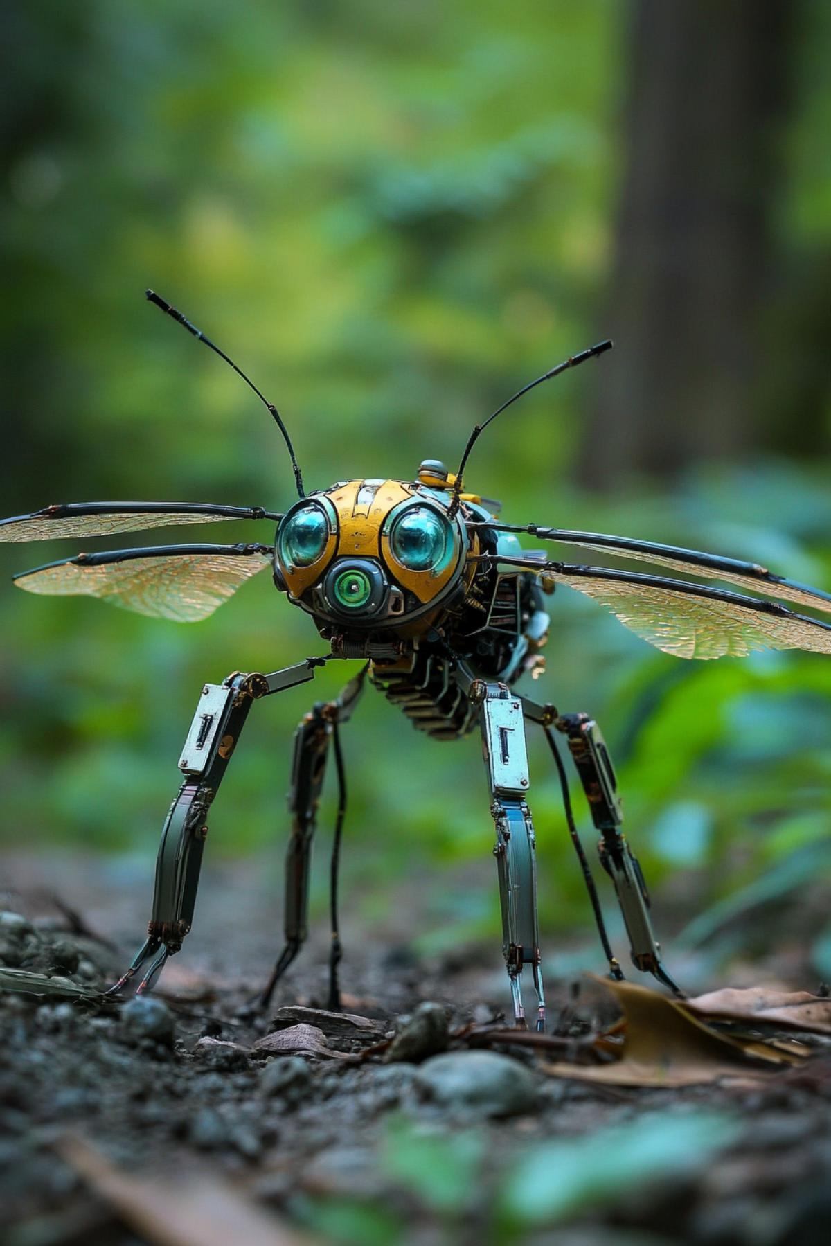 Dragonfly robot photo