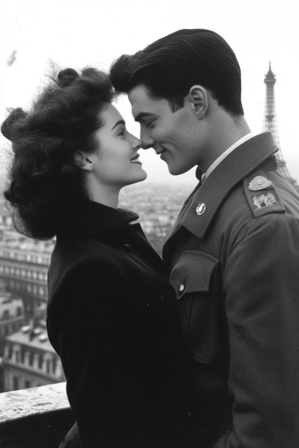I myself started tricks with a Frenchwoman,. My friends now are both Pierre and Jean.. And now I’m already spitting, Vanya, from the Eiffel Tower. On the heads of careless Parisians!