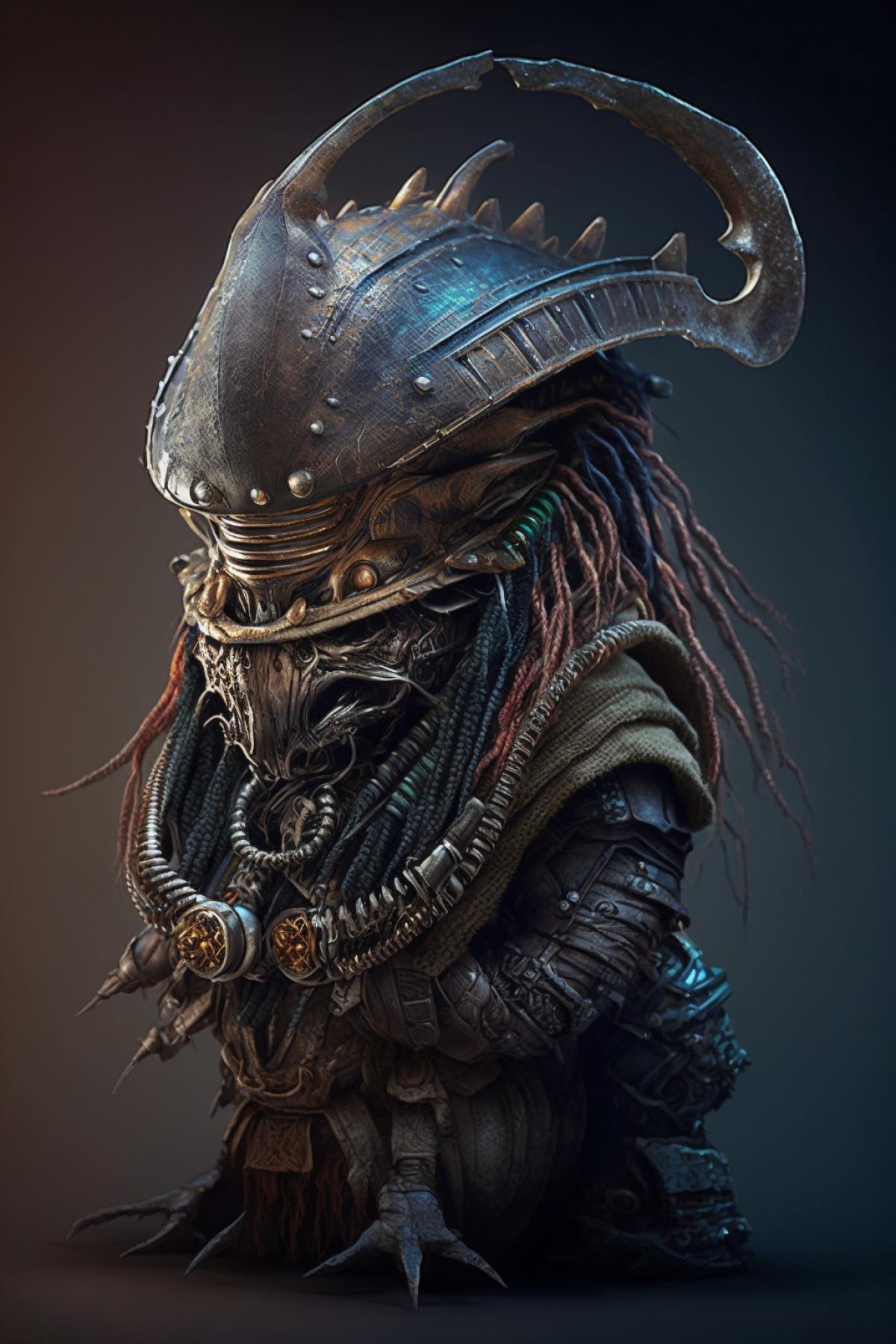 Dwarf from the planet of xenomorphs