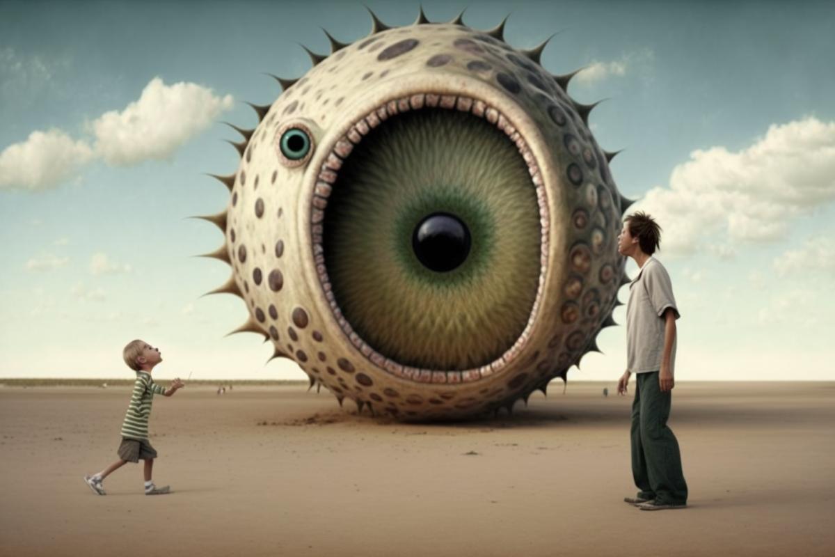 The most absurd picture is beautiful