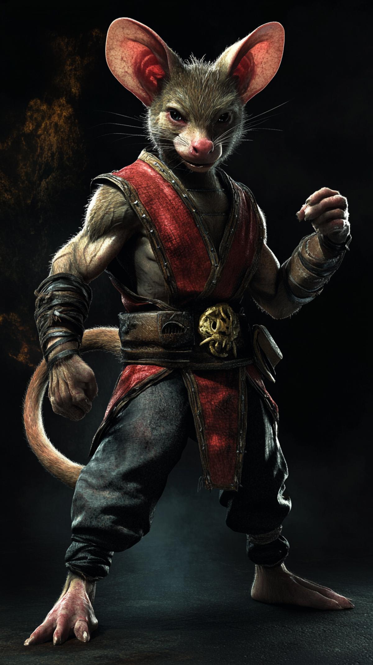 jerboa if he became a fighter in the cult game Mortal Kombat.