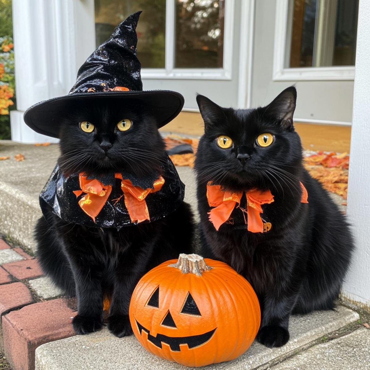 Halloween in person and in all holiday attire