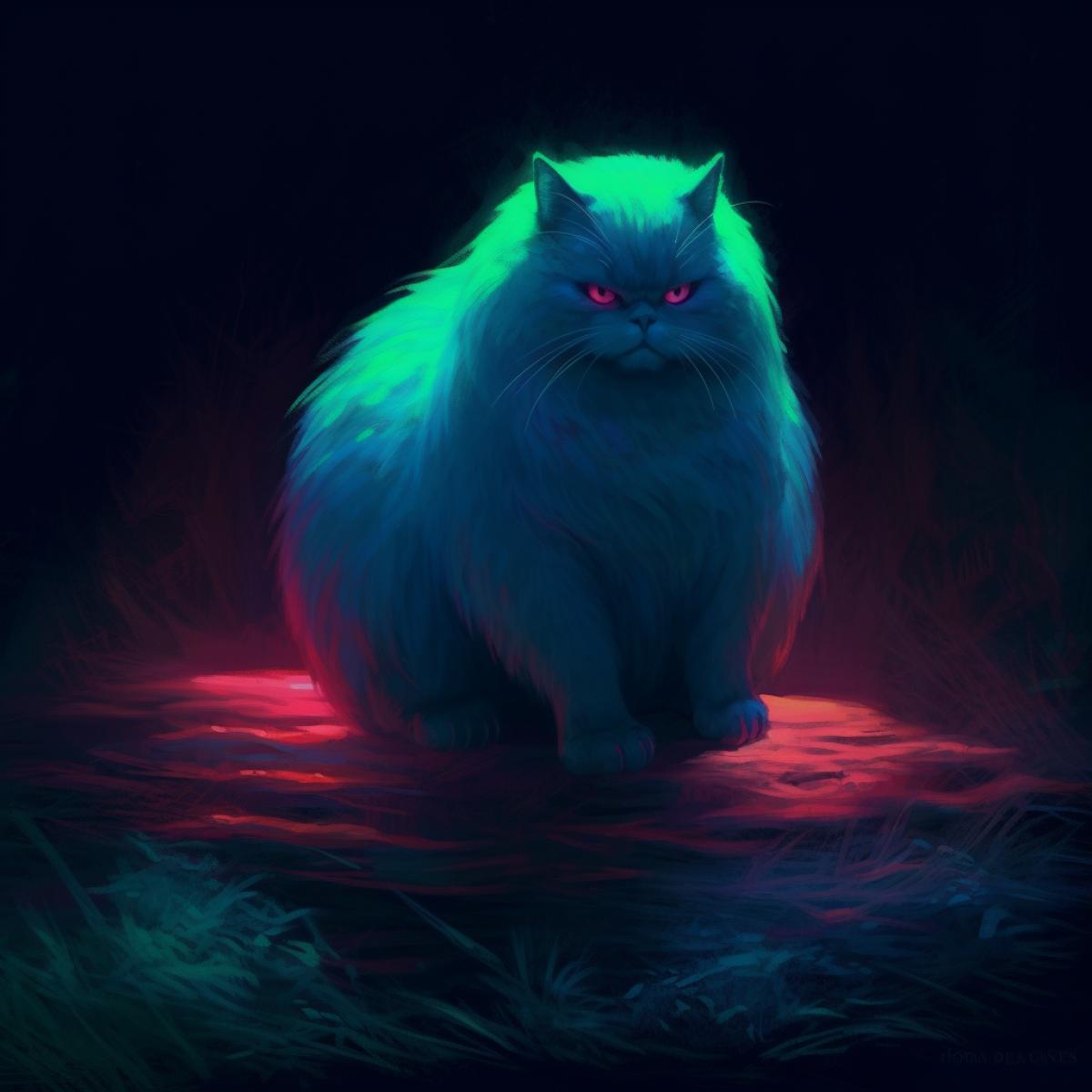 Luminescent fat cat