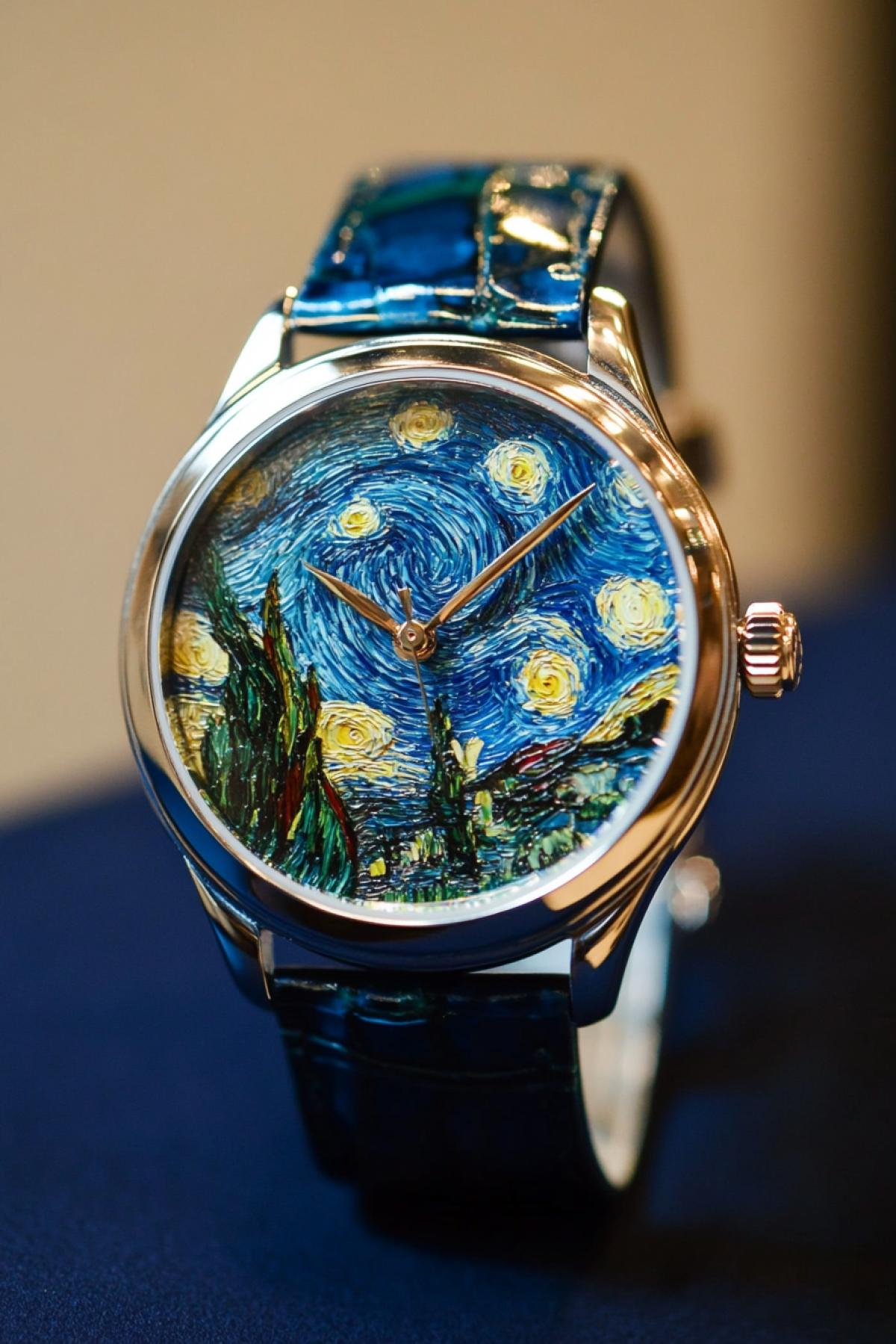 Van Gogh style watch