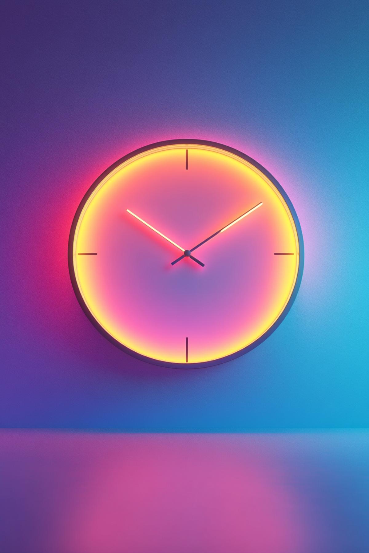 Character Colorful, colors, UItra, 3D render, 16K, q 5 ar 2:3, Clock, minimalism, fusion, and, status, elite, flickering, realistic image, photoshop