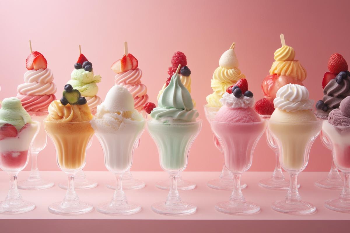 The most beautiful ice cream in the world